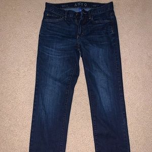 Apt 9 Mens Premier Flex Straight Fit Jeans Size 32x32